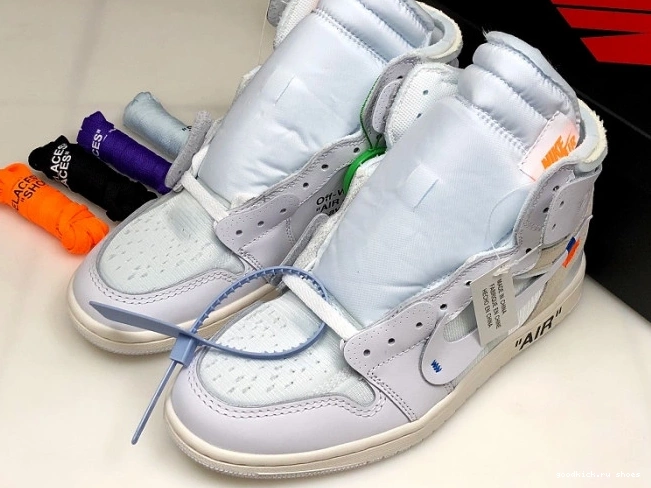 80% Off Sale Jordan White AQ0818-100 1 Air High Off-White Retro 0714